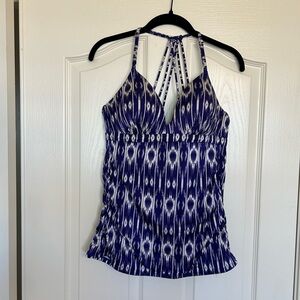 Athleta AquaLuxe Tankini Large Tall